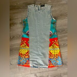 Versace-inspired dress